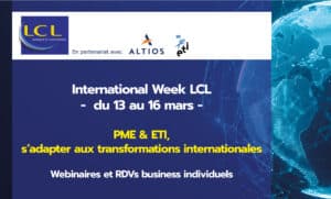 affiche semaine de l'international LCL
