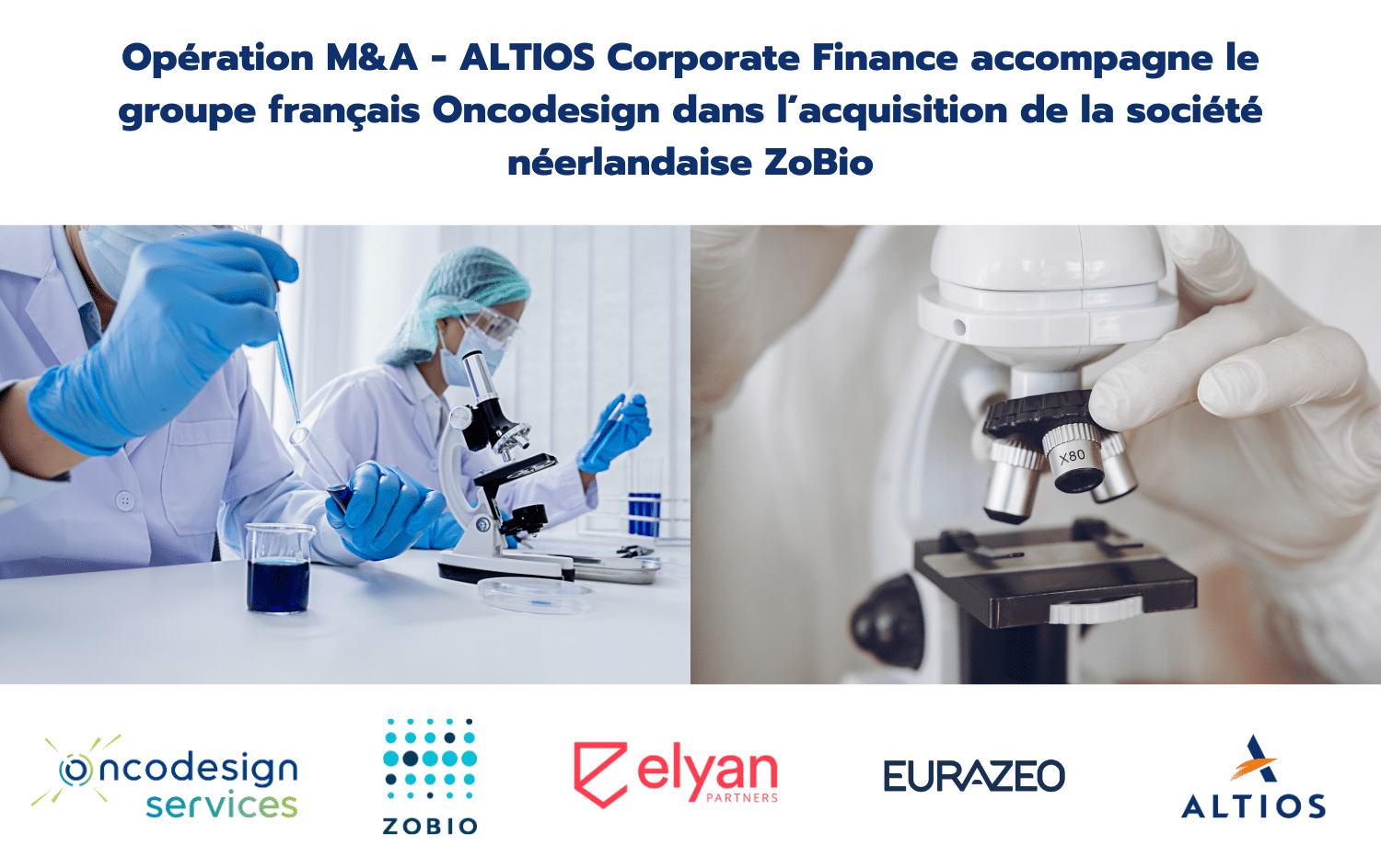 ACF Accompagne Oncodesign Services Dans L'acquisition De Zobio