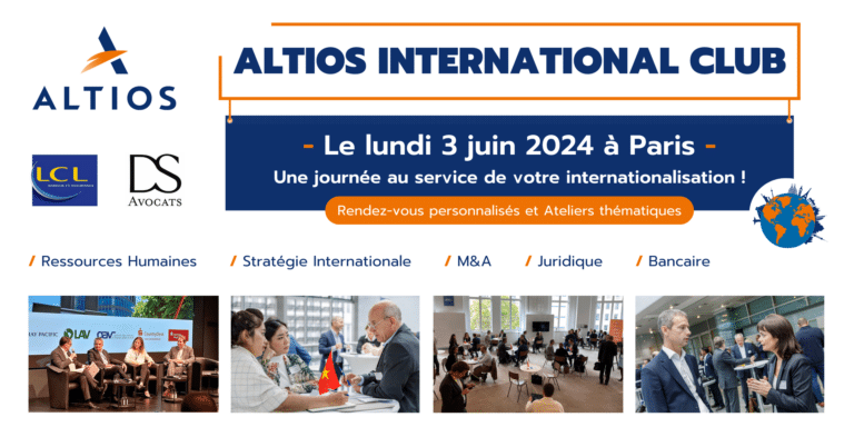 DESIGN ALTIOS INTERNATIONAL CLUB PARIS 2024